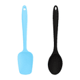 thumbnail image 1 of Juego de mini utensilios de cocina de 2 piezas: utensilios de cocina de silicona con espátulas, 1 of 5