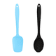 thumbnail image 1 of Juego de mini utensilios de cocina de 2 piezas: utensilios de cocina de silicona con espátulas, 1 of 5