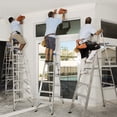 thumbnail image 3 of SHISUYAN 4pcs Rubber Ladder Feet Rest Mats Non-skid Feet Covers Folding Ladder Accessory, 3 of 6