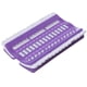 thumbnail image 1 of Herramientas Línea Punto Cruz Organizador Hilo Bordar 30 Bits Color Morado 17 5x11cm, 1 of 9