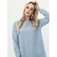 thumbnail image 3 of Indigo - Crew neck - Tunic - Everyday Basic, 3 of 7