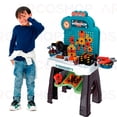 thumbnail image 3 of Taller Mesa  Banco De Herramientas Infantil Para niños Mantenimiento Simulación Juguete Interactivo Banco De Trabajo con 103 Accesorios Arcoshop 8131A, 3 of 5