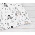 thumbnail image 3 of Couverture Douillette - Chat et Neige, 3 of 4