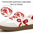 thumbnail image 3 of BERANMEY Sneakers for Women 2026 Breathable Womens Shoes Casuals Shoes with Bow-Knot Womens Sneakers Lightweight Walking Shoes Non-Slip Lace Up, 3 of 8