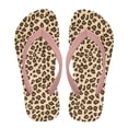thumbnail image 2 of POLERO Brown Leopard Print Flip Flop Sandal Water Shoes - Beach Slides Slip-on Quick Dry Thong FlipFlops Sandals for Boys (11-12 Little Kids) Size 13.5, 2 of 7