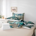 thumbnail image 4 of YST Ocean Sea Turtle Comforter Set, 7-Piece, Marine Animal Theme, Queen, 4 of 4