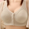 thumbnail image 2 of MDUKONU Womens Bras Women's Demi Underwire T-Shirt Bra Light Gray 40, 2 of 5