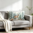 thumbnail image 7 of AYktou 20×12 Inch Christmas Pillow Covers, Soft Breathable Rectangular Throw Pillow Cases, Xmas Sofa Cushion Cover Holiday Winter Pillowcase for Bedroom Office Indoor Home Christmas Decor, 7 of 7