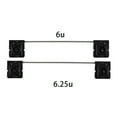 CIYISON Black Plate Mount Stabilizers 2U 6.25U 6U Quiet Operate and