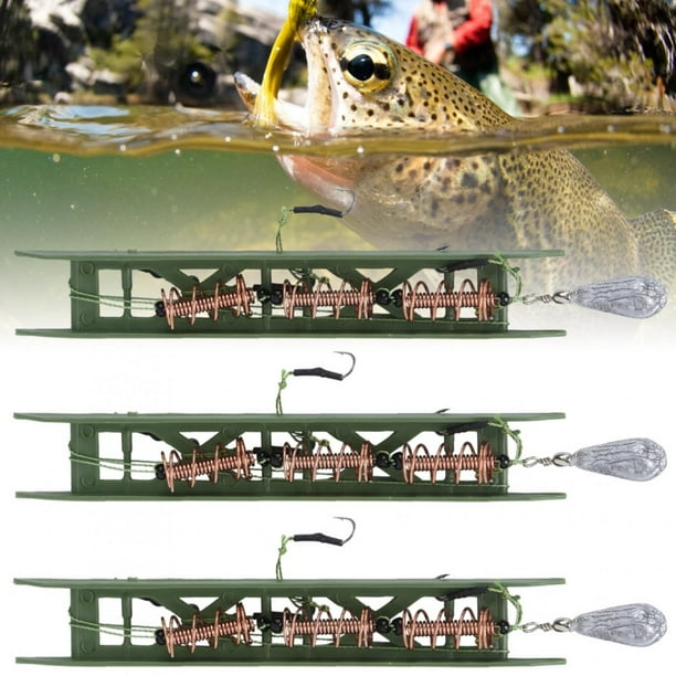 Fishing Lure Cage,3Pcs 15g/0.5oz Fishing Feeder Fishing Bait Fish Bait Cage  Built for the Future 