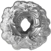 Nordic Ware Platinum Holiday Wreath Bundt Pan