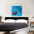 thumbnail image 3 of ARTCANVAS Showa Koi Carp Fish Japan China Asia Canvas Art Print - Size: 26" x 26" (0.75" Deep), 3 of 9