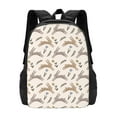 thumbnail image 3 of Balery Retro Rabbit Backpack for Men and Women - Durable 600D Oxford Cloth -Large Capacity, Water-Resistant School, Travel, and Hiking Bag, 3 of 9
