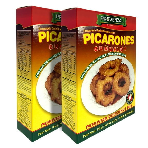Provenzal Picarones Mezcla Peruvian Doughnut Mix 2 Pack (Kit)