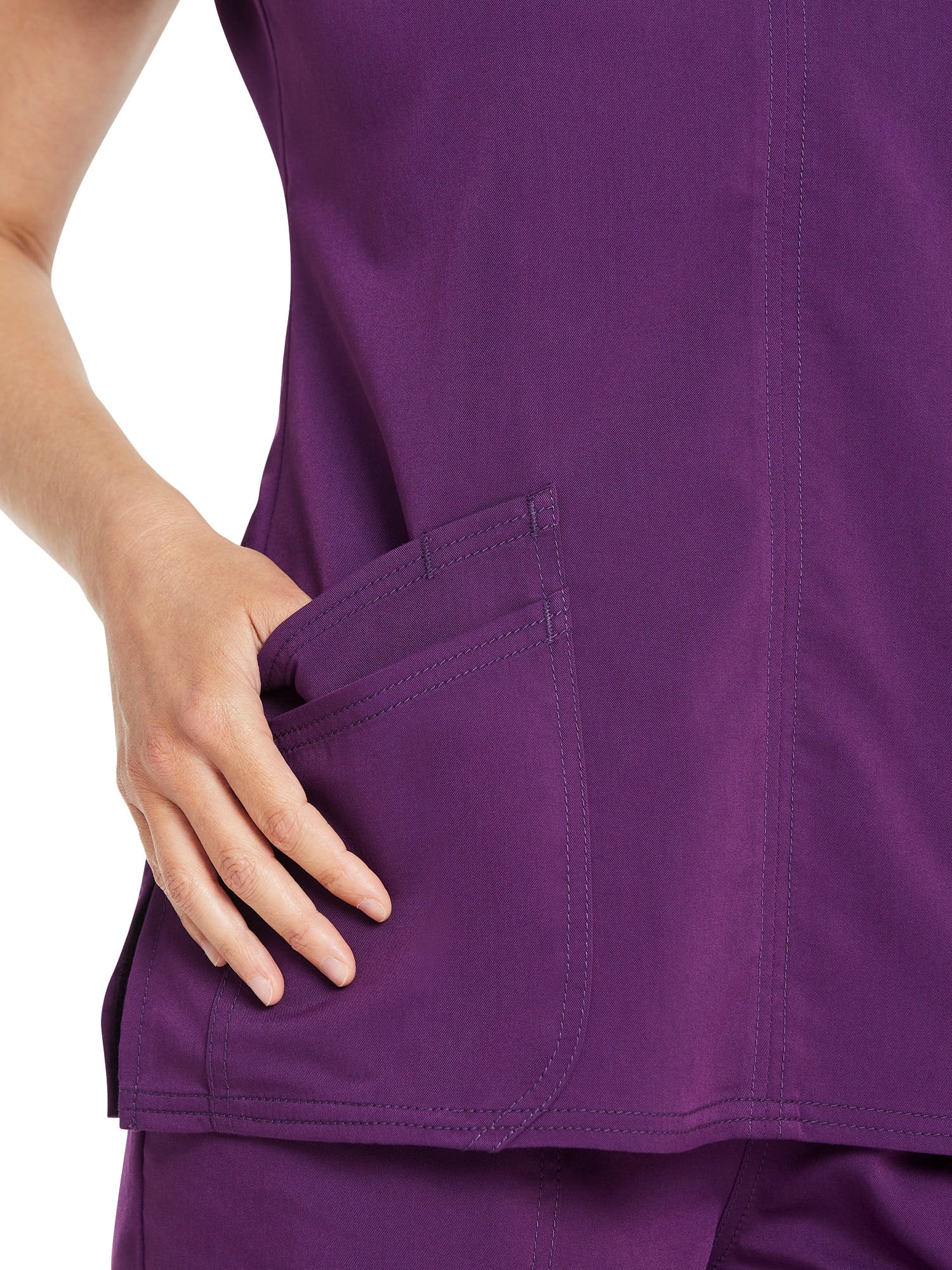Scrubstar Women's Premium Ultimate Stretch V-Neck Scrub Top, Sizes XS-3XL