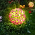 thumbnail image 1 of BAOPAI Artificial Plant Topiary With Lights USB Powered Rotating Flowers With Remote Control Decorative Hanging LED String Lights Multiple Flash Modes, 1 of 7