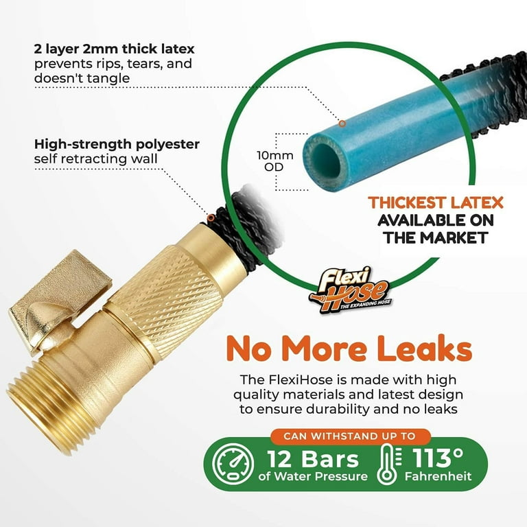 Flexi hose 100ft outlet