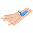 thumbnail image 4 of SHISUYAN Wooden Train Track Set for Toy Scene Layout with 2pcs Track Props, 4 of 8