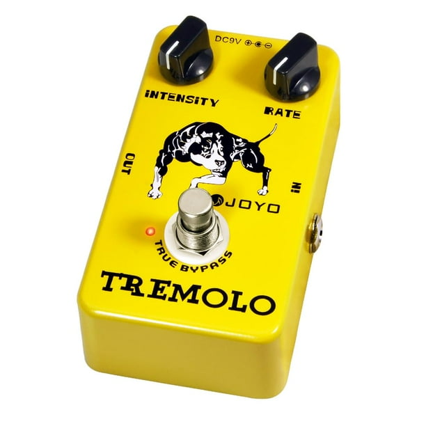 Pedal de efecto trémolo JOYO JF-09 para guitarra eléctrica