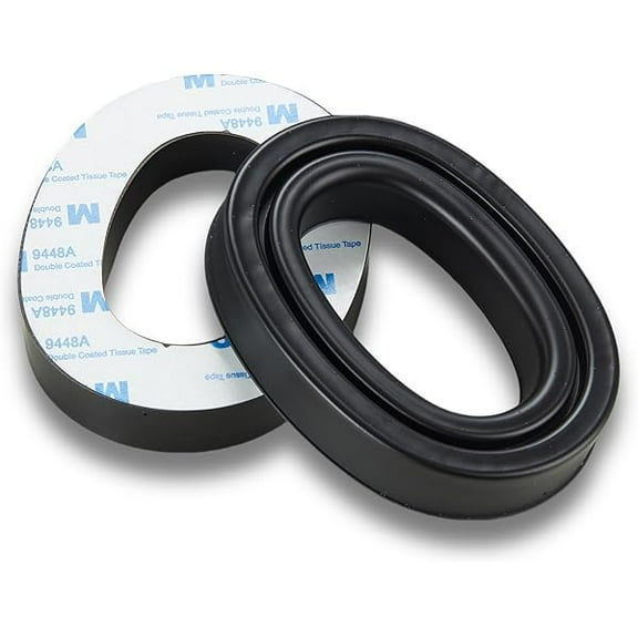 OAO Silicone Gel Ear Pads for 3M WorkTunes/Peltor Sport/Range/Guard/Connect - Self-Adhesive & Cooling Replacement Ear Cushions, Noise Reducing Comfortable Earmuff Cups