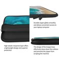 thumbnail image 5 of Bingfone Beach Laptop Sleeve Case 15 Inch, 360° Protective Computer Carrying Bag, 5 of 9
