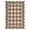 Brown, variant on Garvee 5'x7' Scalloped Area Rug Wavy Edge Checkered Carpet, Washable Diamond Plaid Rug with Non Slip Backing for Living Room Bedroom Home Office, Black and White
