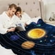 thumbnail image 5 of LHSHID Solar System Blanket Super Soft Flannel Fleece Throw Planet Blanket Cozy Outer Space Blanket for Boys Girls Adults Comfortable Bed Blanket for Sofa Living Room Travel Camping Couch 50x60in, 5 of 5
