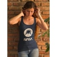 thumbnail image 2 of NASA Nasa Astronaut Over Moon Racerback Tank Women -NASA Designs, Female Small, 2 of 4