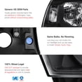 thumbnail image 2 of VIPMotoZ 2005-2011 Toyota Tacoma Headlights - Matte Black Housing, Driver and Passenger Side, 2 of 7