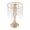 Gold, variant on Versatile Metal Flower Arrangement Stand, 13.8in Height Elegant Wedding Centerpieces Flower Vase, Crystal Bloom Stand for Wedding Party Dinner Event Restaurant Hotel Decoration (1PCS, A)