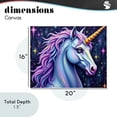 thumbnail image 4 of Stupell Industries Bohemian Star Dancer Unicorn Canvas Art, 20 x 16, by Tabz Jones, 4 of 8