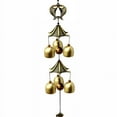 thumbnail image 3 of Wind Chimes Garden copper Bells Windchimes hanging decorations room decoration, 3 of 18