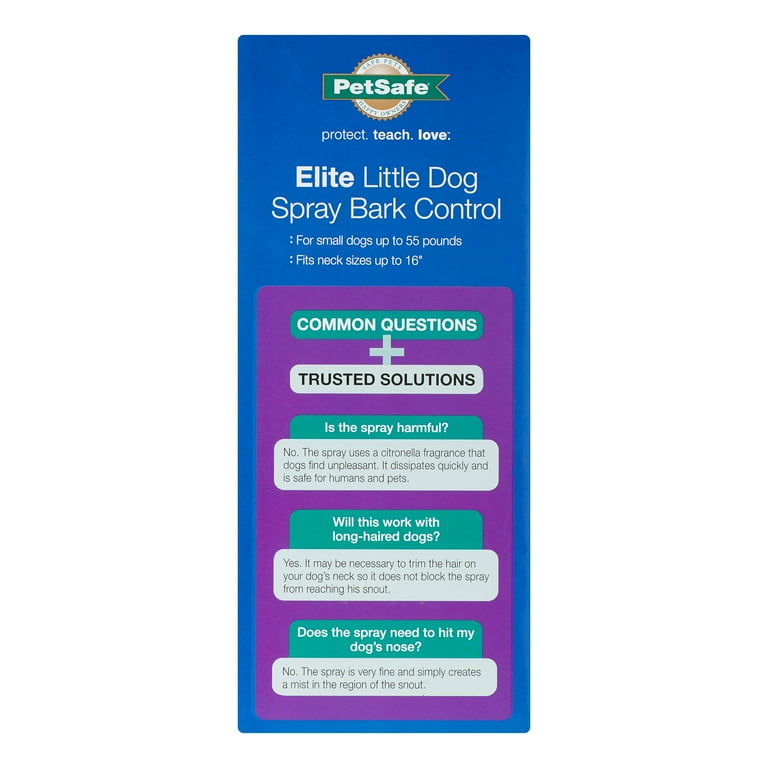 Elite little top dog bark collar