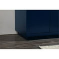 thumbnail image 5 of Elegant Decor Blake 42" Aluminum Alloy MDF Single Bathroom Vanity in Blue, 5 of 8