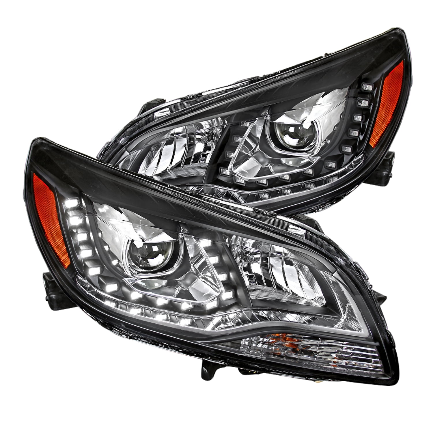 SpecD Tuning Led Projector Headlights Head Lamps for 20132015 Chevy