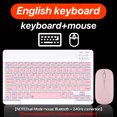thumbnail image 3 of Teclado compatible con Bluetooth para iOS, Android, Windows, iPad, teclado Air Pro, teclado inalámbrico y mouse para Xiaomi, Huawei, tableta, 3 of 5