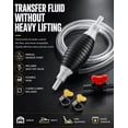 thumbnail image 4 of Manual Liquid Siphon Pump Kit with Shut Off Valve Transfer Hose Hand Bulb Pump for Fuel Water Oil and General Fluids, 4 of 4