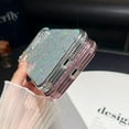 thumbnail image 6 of for iPhone 17 Pro Max Case, Shockproof Cute Bling Glitter Sparkle Cover Sequin Diamonds Shiny Camera Lens Protector Girls Women Soft Electroplated Case for iPhone 17 Pro Max 6.9 inch, Blue, 6 of 9