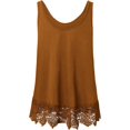 thumbnail image 3 of HSHDLDF Plus Size Swing Lace Flowy Tank Top for Women, 3 of 3