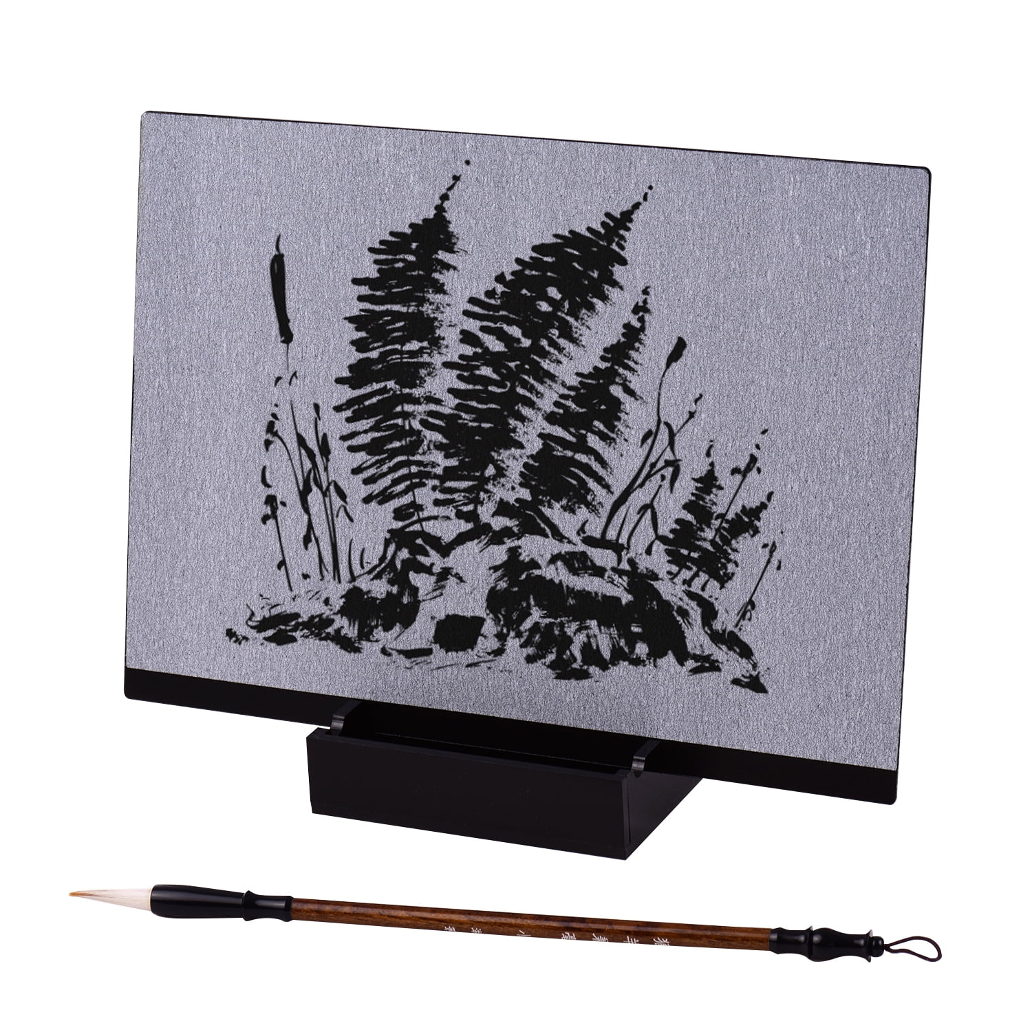 Mini Water Drawing Board Water Painting Board with Brush Unique Meditation  Gifts for Artist