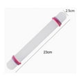 thumbnail image 3 of thinsony Non Stick Rolling Pin Decoration Fondant Baking Cake Dough Roller 9 inch, 3 of 9