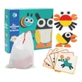 thumbnail image 1 of Miangastore 1 Set Kids Geometric Tangram Educational Toy Geometric Shape Puzzle Games, 1 of 8