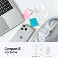 thumbnail image 7 of TECKNET Wireless Mouse, 2.4G Ergonomic Optical Mouse, Computer Mouse for Laptop, PC, Computer, Chromebook, Notebook, 6 Buttons, 24 Months Battery Life, 2600 DPI, 5 Adjustment Levels, 7 of 7