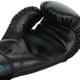thumbnail image 2 of Guantes de boxeo Venum Contender de piel sintética negra y cian, 2 of 4