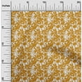 thumbnail image 1 of oneOone Cotton Cambric Orange Fabric Florals Sewing Material Print Fabric By The Yard 42 Inch Wide, 1 of 1