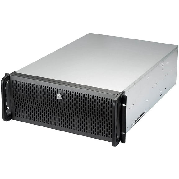 Rosewill RSV-L4500U 4U Server Chassis Rackmount Case 15x 3.5 HDD Bays, E-ATX Board, Front 6X 120mm Fans Rear 2X 80mm Fans, 25" Deep