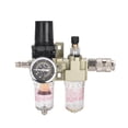 thumbnail image 2 of Air Pump Compressor Oil Filter,Regulator Trap Pneumatic Water Separator Pressure Manual Drainage Supply AC2010-02 SMC Type ,Long Lasting, 2 of 7
