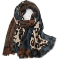 thumbnail image 1 of HSHDLDF Foulard Boho pour Femmes Légère Foulard Imprimée Florale Automne Hiver Mode Châle à Franges, 1 of 5