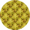 thumbnail image 1 of Ahgly Company Indoor Square Patterned Rubber Ducky Yellow Area Rugs, 3' Square, 1 of 6