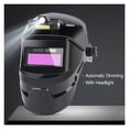 thumbnail image 2 of Welding Helmet Welder Mask With Rechargeable Headlight Automatic Dimming Electric Welding Mask For Arc Weld Grind Solar Power ,Long Lasting, 2 of 6